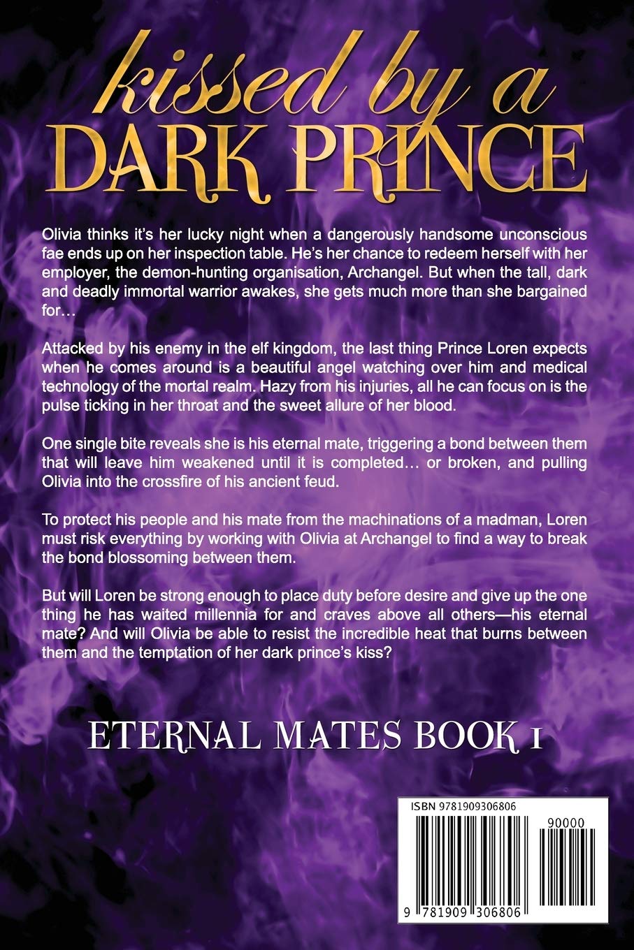 Kissed by a Dark Prince - Eternal Mates Paranormal Romance Novel | Vampire Fantasy Love Story for Adults | Perfect for Late Night Reading & Book Club Discussions