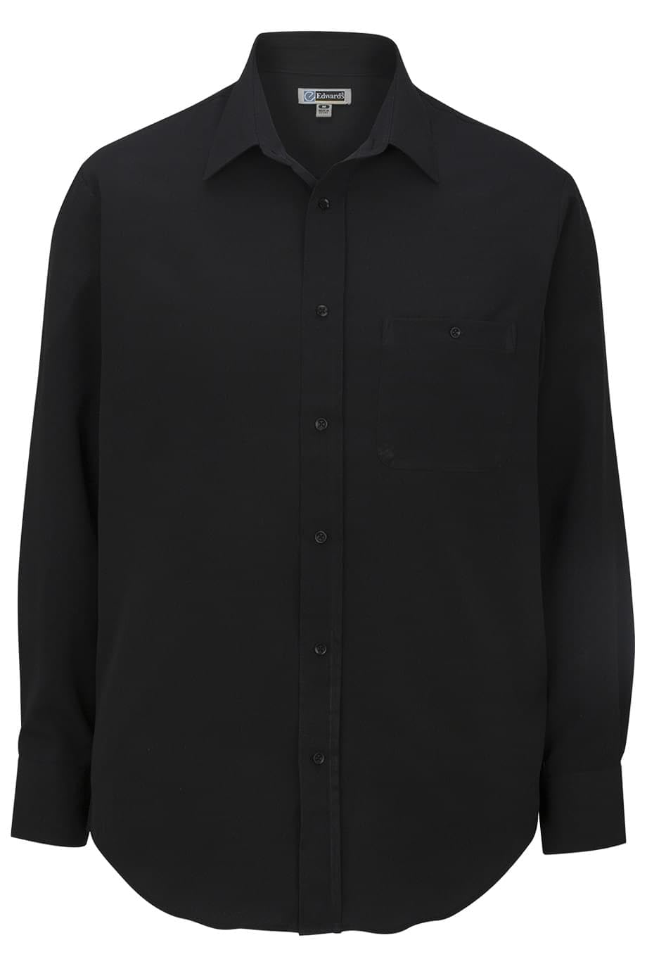Premium Men's Batiste Dress Shirt in Black - Formal Business Attire for Office, Weddings & Special Occasions