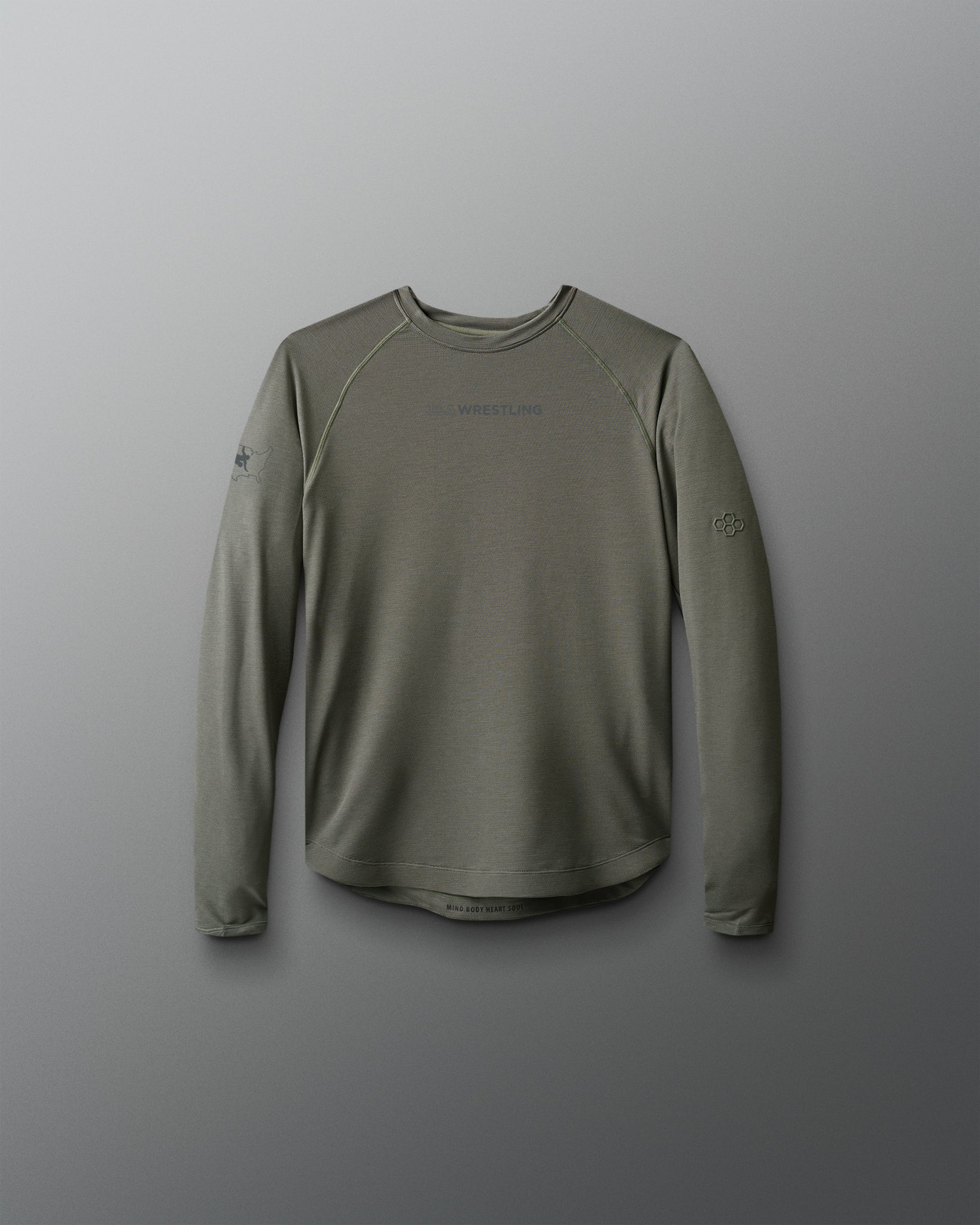 USA Wrestling Youth Tech Thermal Shirt - Breathable & Moisture-Wicking Performance Top for Young Athletes - Perfect for Training, Competitions & Cold Weather Sports