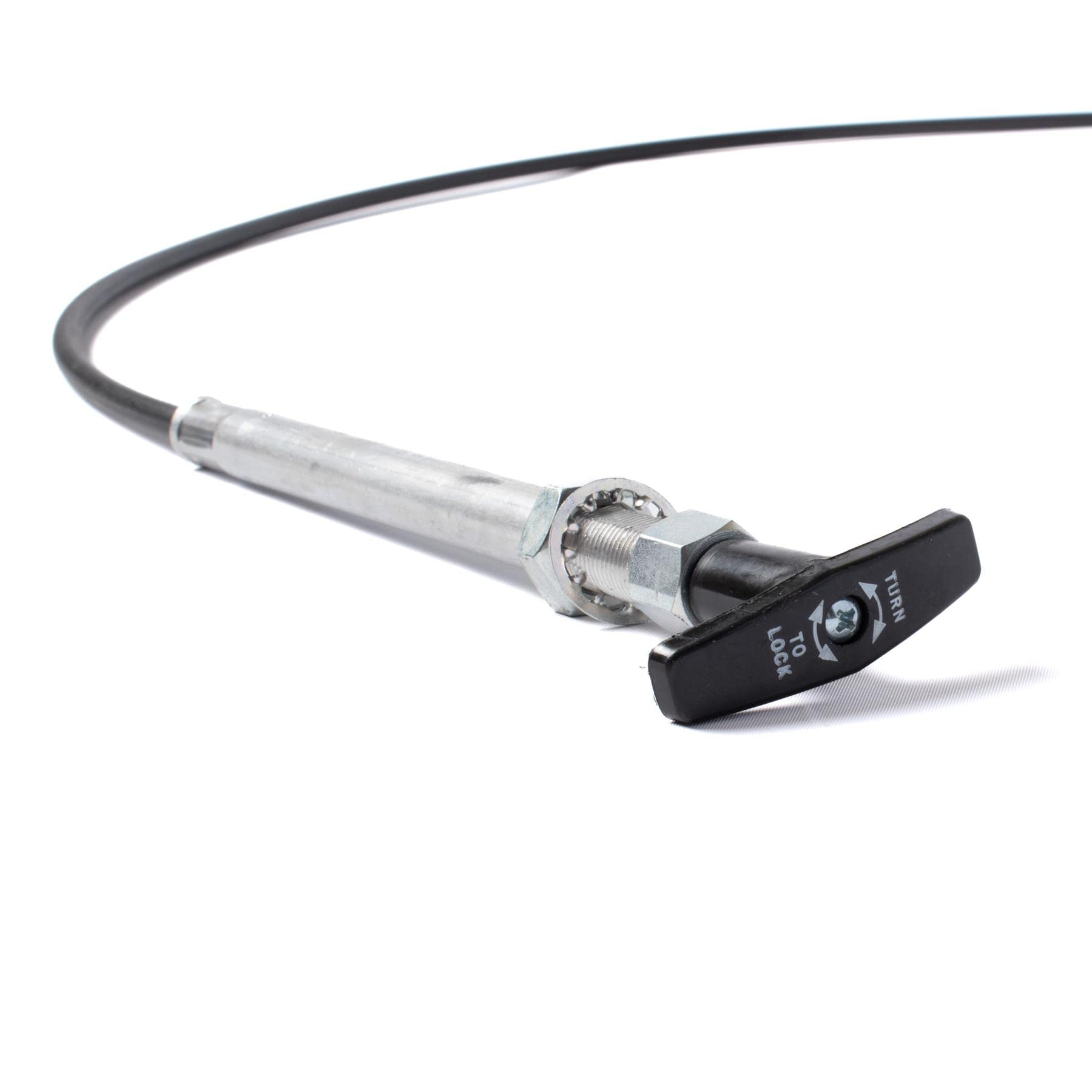 John Deere Chute Control Cable - AM126215 Replacement Part for Snow Blowers & Tractors - Durable & Easy Installation for Winter Maintenance