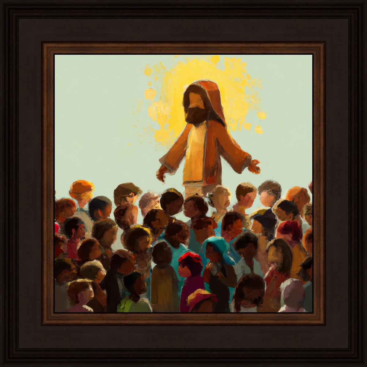 Blessed Are The Children - Inspirational Christian Wall Art for Kids' Rooms, Sunday School & Nursery Decor