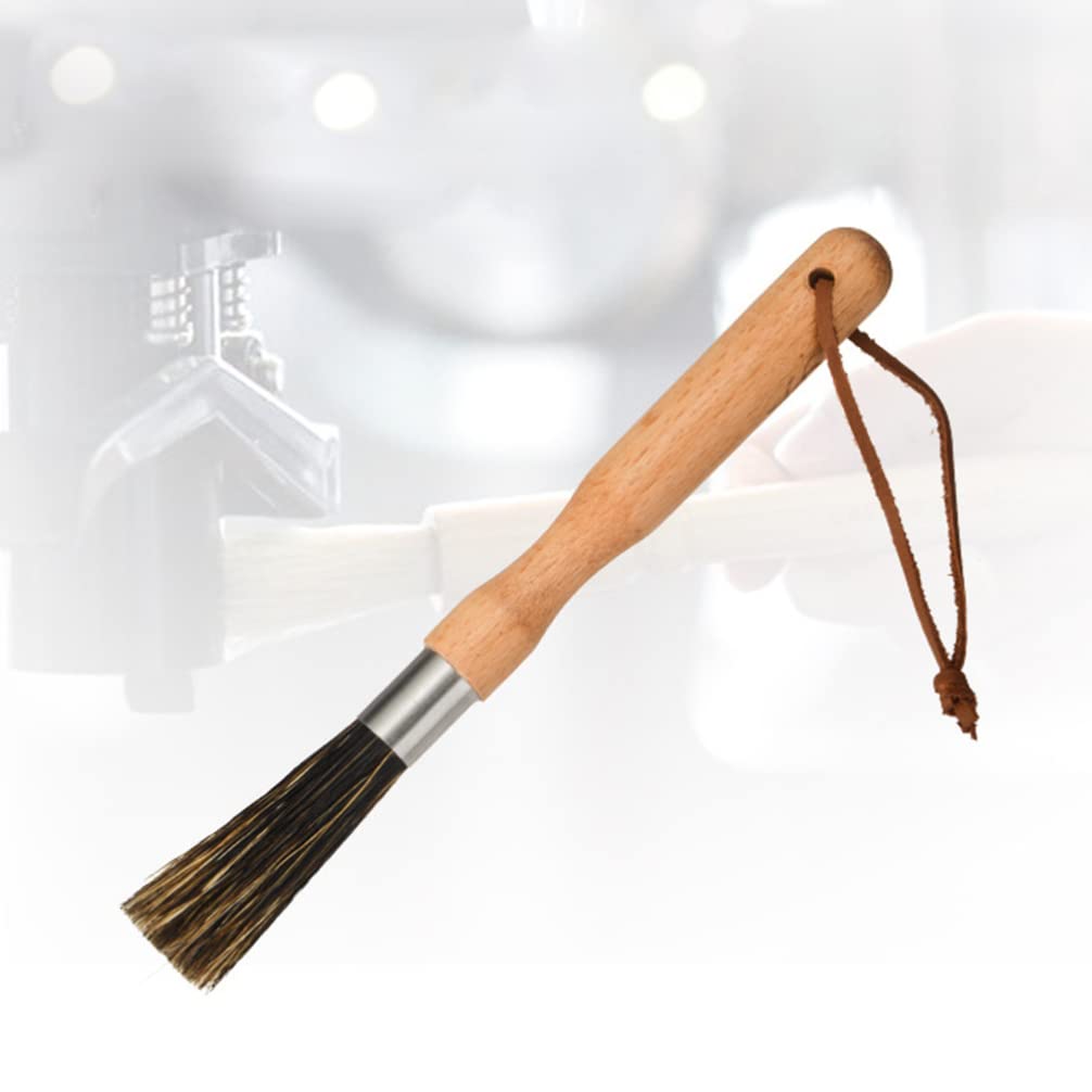 Premium Espresso Machine Cleaning Brush - Grain Cleaner Brush for Coffee Grinder & Maker - Durable Nylon Bristles for Deep Cleaning - Perfect for Home Baristas & Coffee Shops