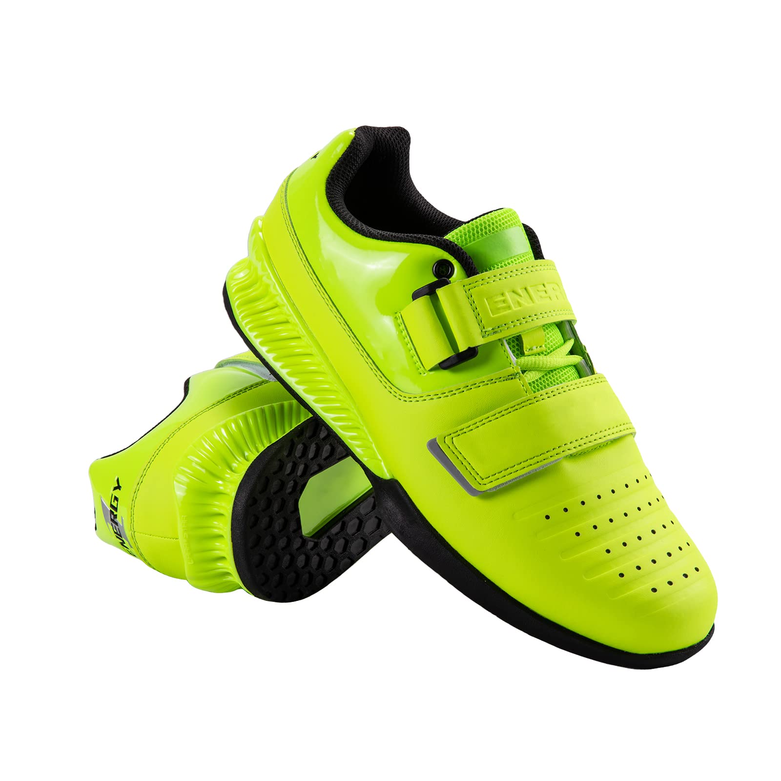 Kcross Deadlift & Squat Shoes for Men & Women - Powerlifting Weightlifting Shoes for Hard Pulling, Weight Training & CrossFit - Ideal for Gym, Powerlifting & Strength Training