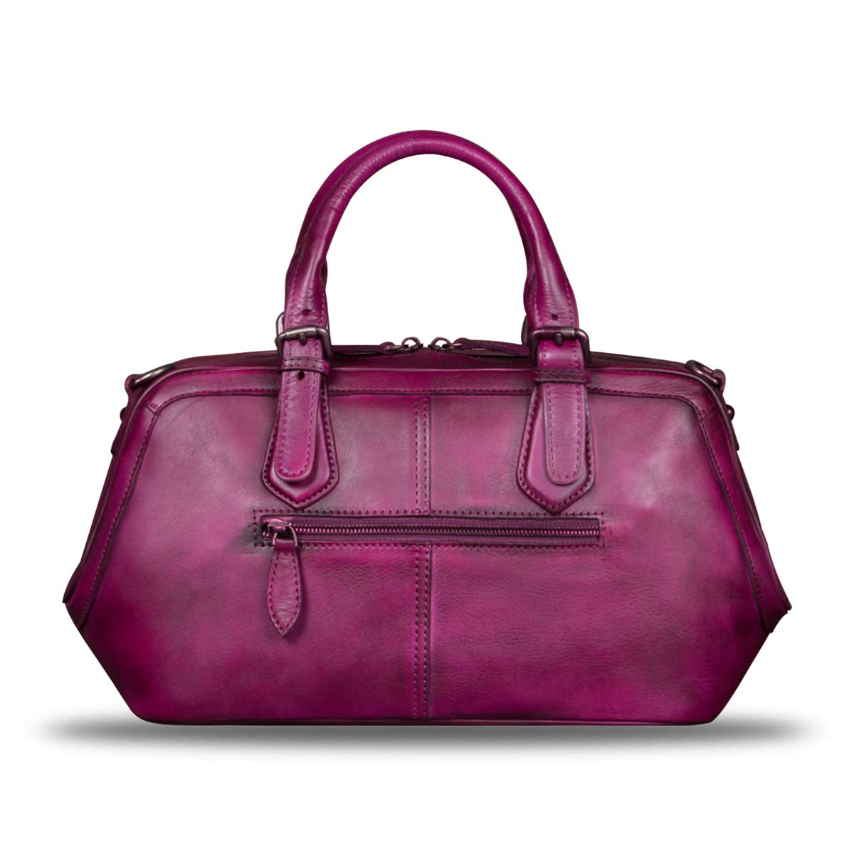 Genuine Leather Handbag for Women - Fashionable Top Handle Purse, Satchel & Shoulder Bag with Adjustable Strap | Perfect for Work, Travel & Everyday Use