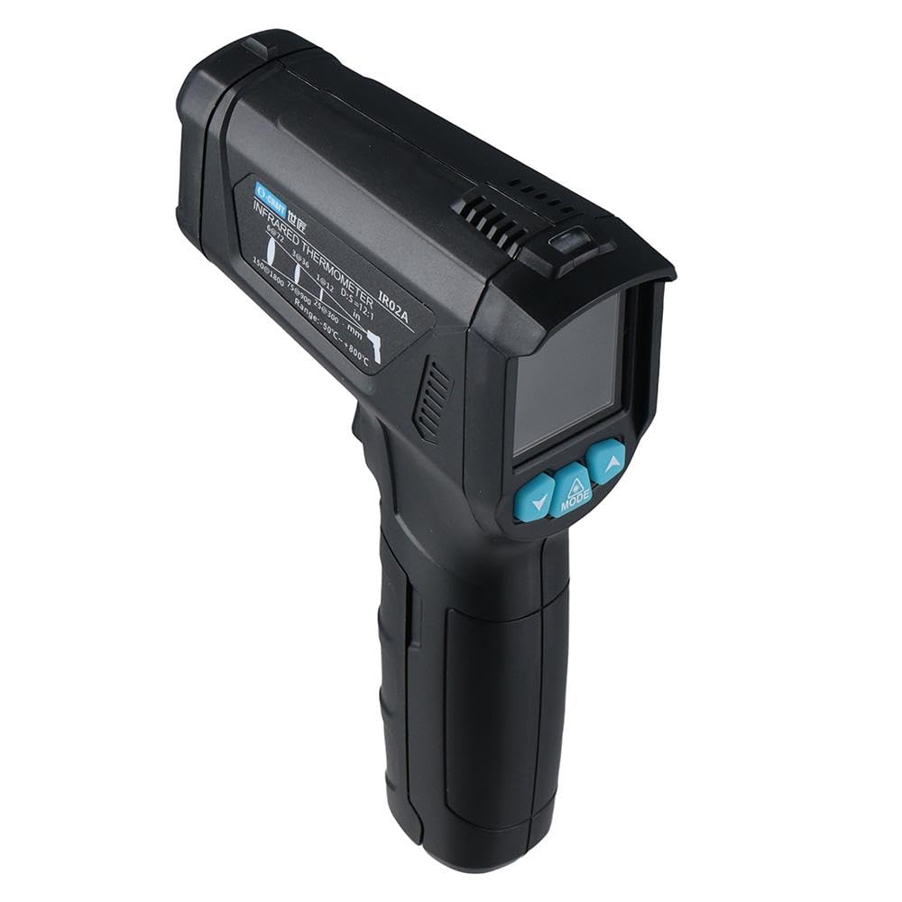 SHUATI Digital Infrared Thermometer Gun -58°F to 1472°F (-50°C to 800°C) with Laser Pointer, Non-Contact IR Temperature Gun for Cooking, Grilling, Baking - Perfect for Pizza Ovens, BBQs, Griddles & Kitchen Use (Not for Human Body)