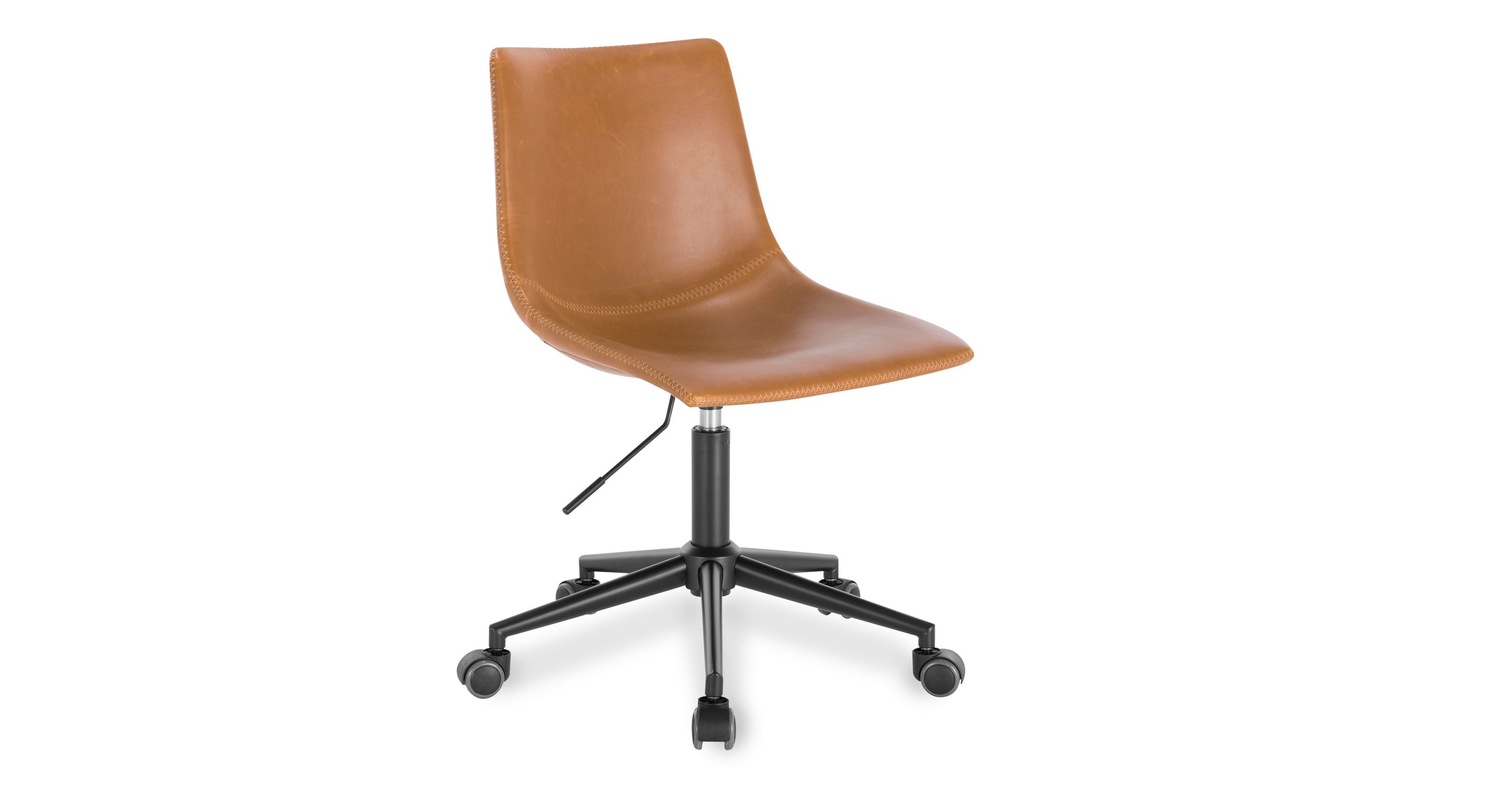 Paxton Ergonomic Office Task Chair - Adjustable Height & Lumbar Support for Home & Business Workspaces - Comfortable Desk Chair for Long Hours Sitting, Computer Work & Study