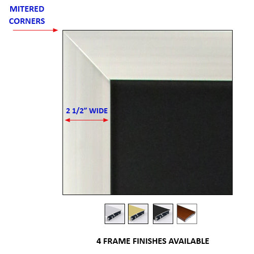30x40 Double Pole Floor Stand Sign Holder | 2.5