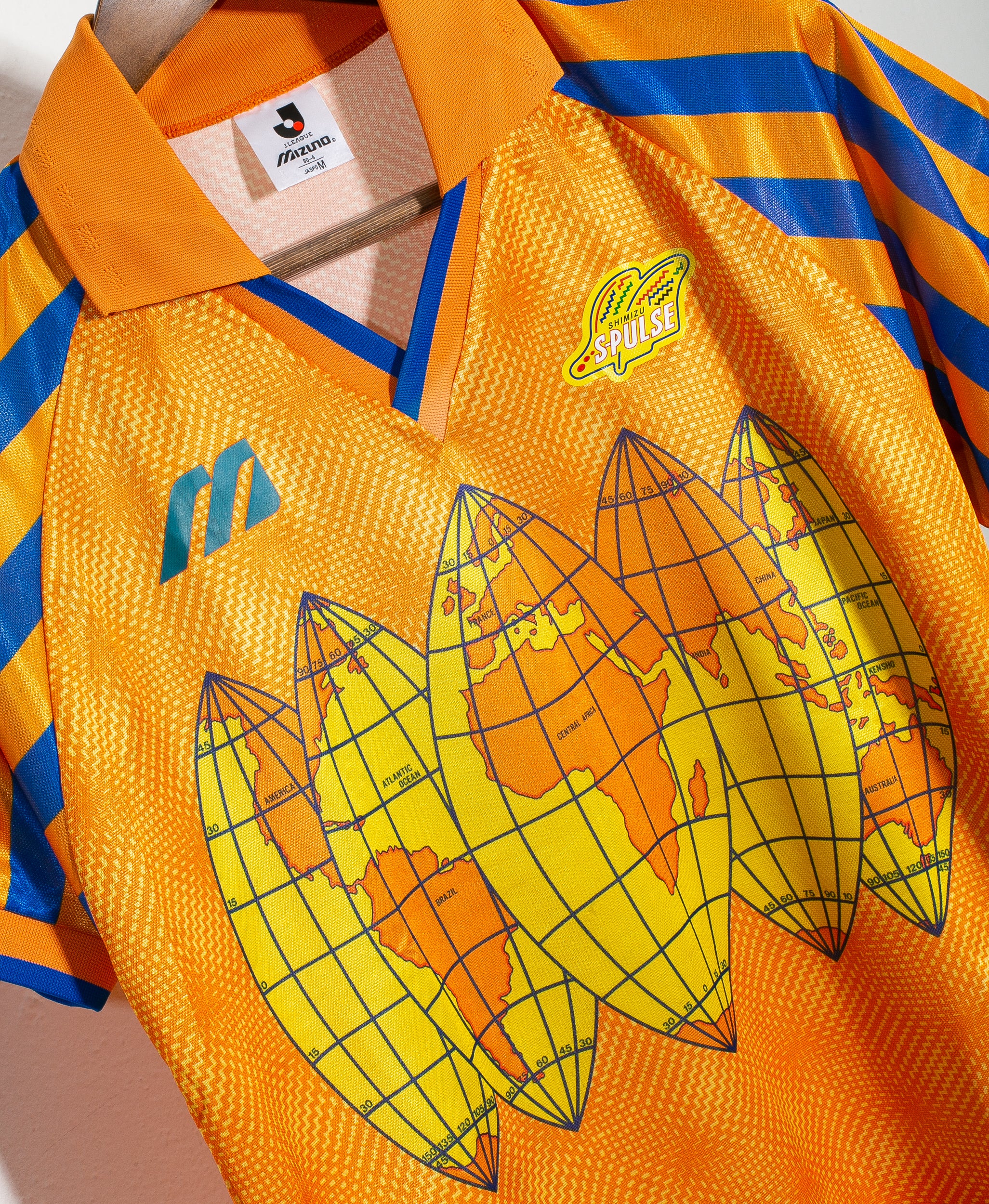 1993-1996 Shimizu S-Pulse Authentic Home Soccer Jersey (Medium) - Vintage Football Shirt for Collectors & Match Days