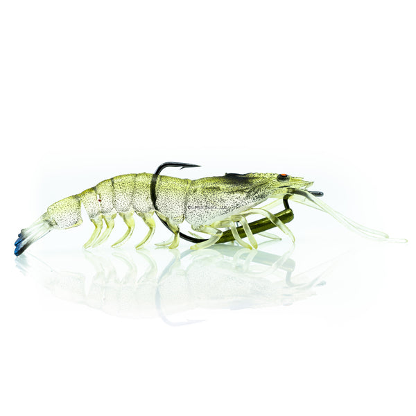 Chasebaits Flick Prawn - Premium Soft Plastic Fishing Lure for Bass, Trout & Saltwater - Realistic Shrimp Bait for Freshwater & Saltwater Fishing - Perfect for Kayak, Shore & Boat Fishing