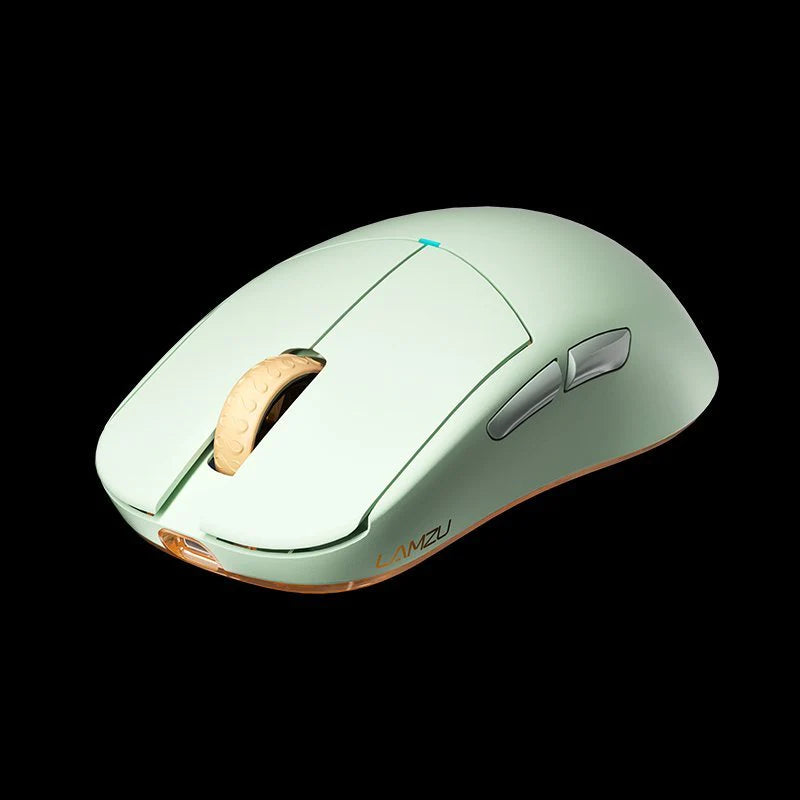 Lamzu Atlantis OG V2 Pro Wireless Gaming Mouse - 4K Compatible, Lightweight Ergonomic Design, Matcha Green - Perfect for FPS, MOBA & Esports Gaming