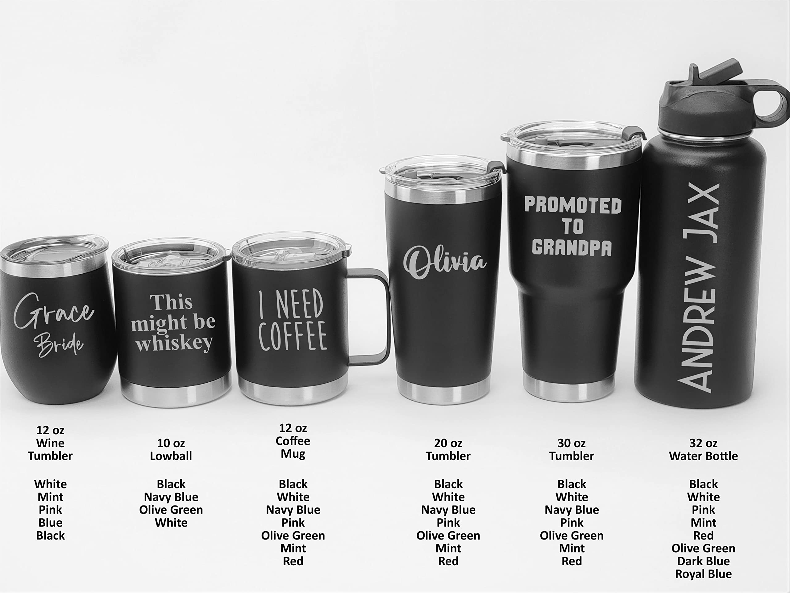 Stylist Gift Ideas - 20oz & 30oz Insulated Wine Tumblers & Water Bottles for Hairdressers - Perfect for Salon Appreciation, Birthday & Christmas Gifts