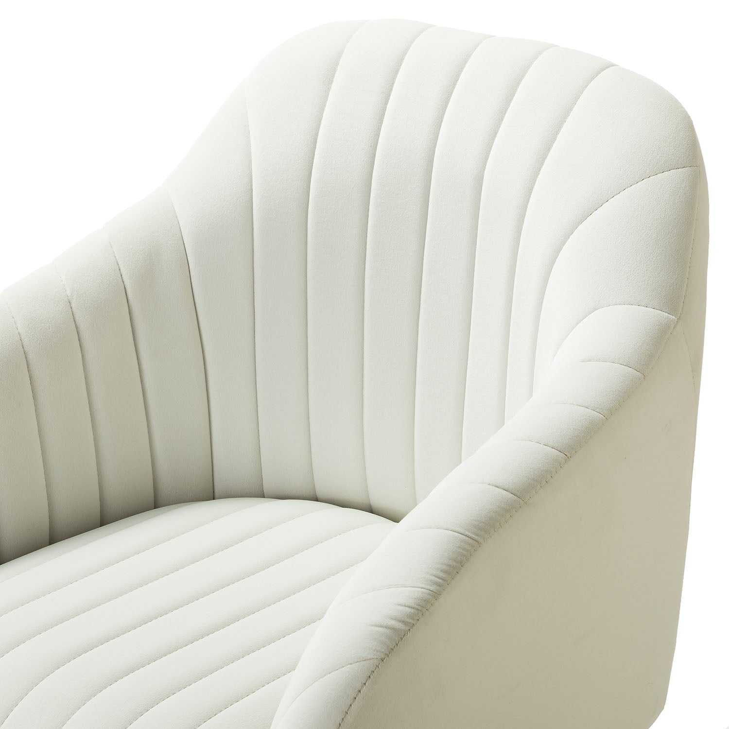 Luxury Velvet Office Chair - Ergonomic Desk Chair with Adjustable Height for Home & Workspace - Perfect for Remote Work, Gaming & Study