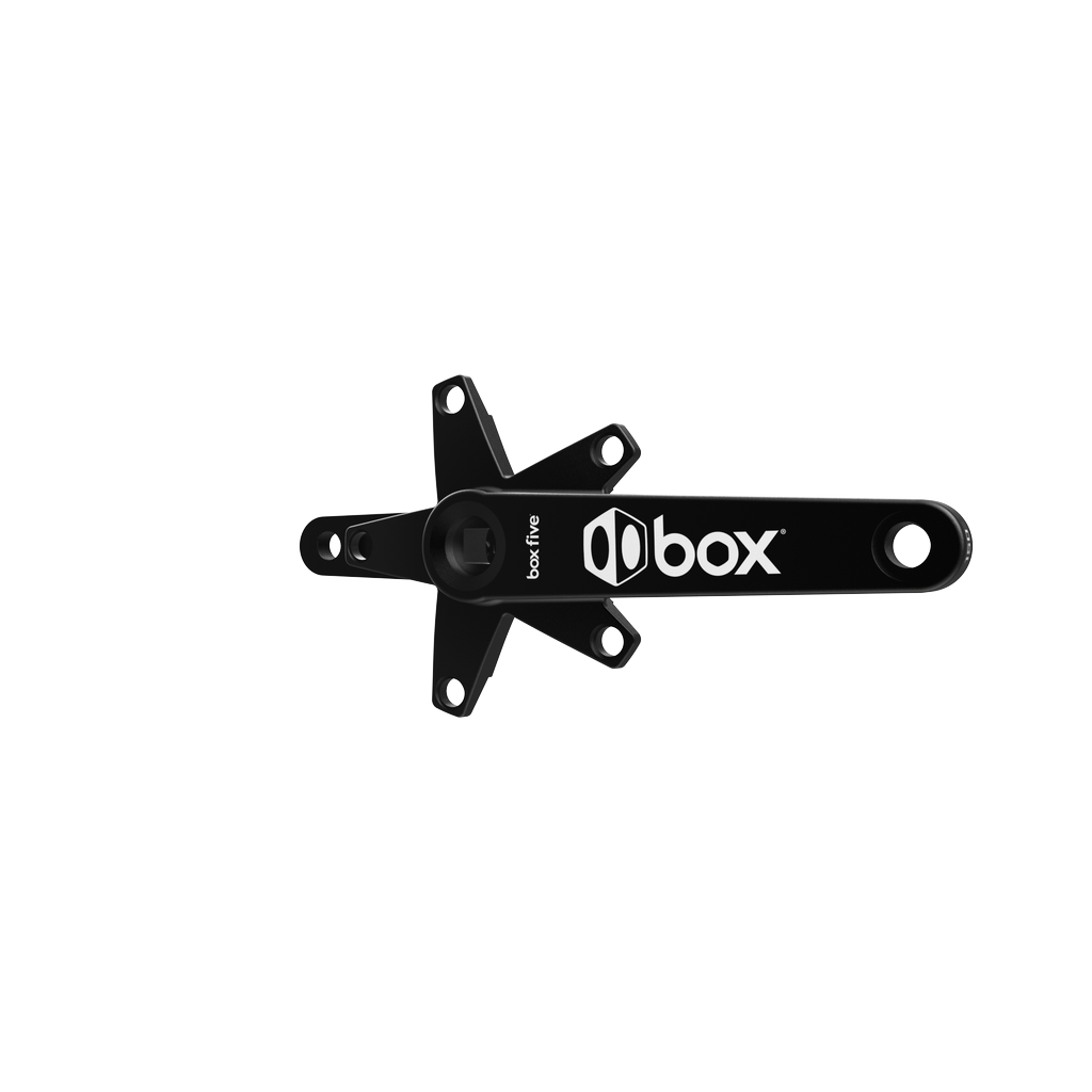 Box Five Square Taper Crankset - High-Performance Bike Crankset for Road & Mountain Bikes | Durable & Lightweight for Smooth Riding Experience