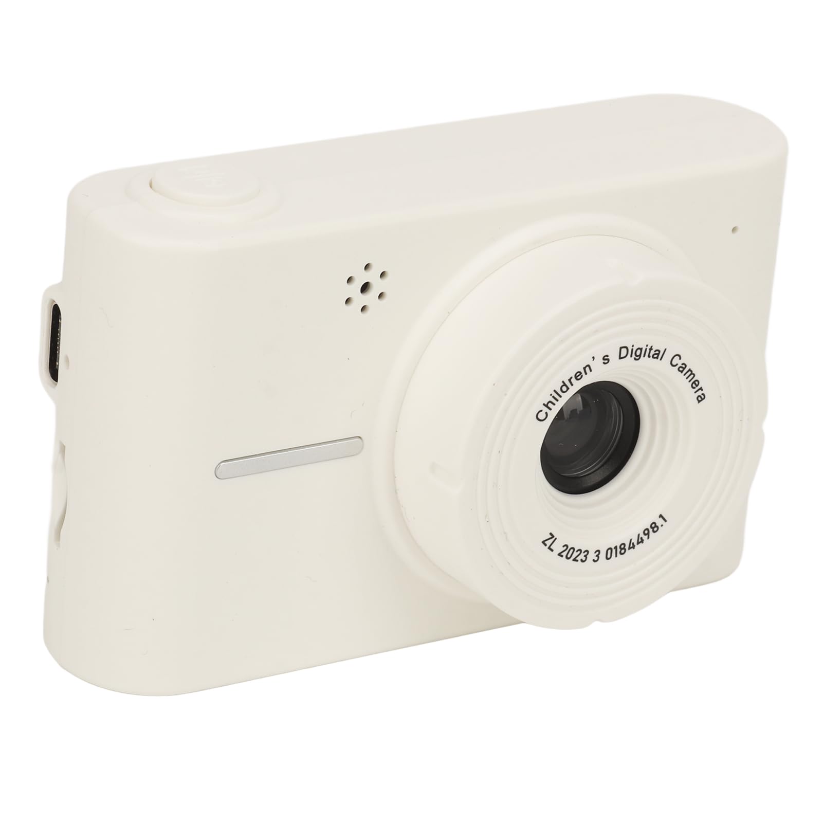 40MP Digital Camera with HD IPS Screen - 1080P Video Camera, 8x Digital Zoom, Compact Vlogging Camera for YouTube & Travel Photography (White) - Perfect for Content Creators, Travel Vlogs & Family Moments