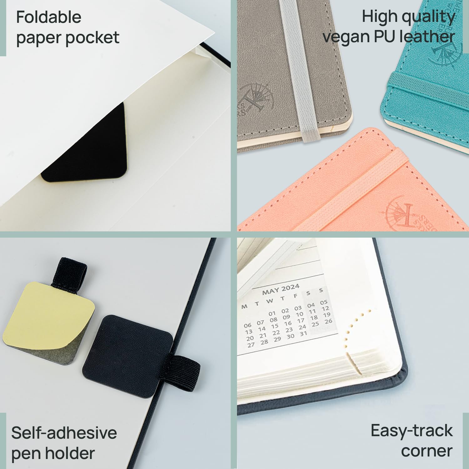 POPRUN 2024-2025 Monthly Planner (8.5