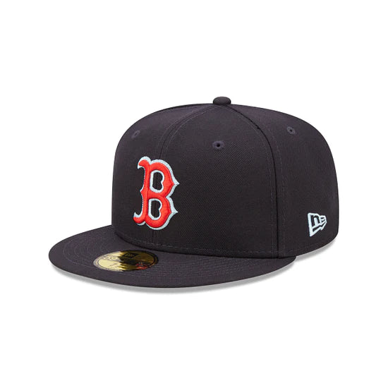 Boston Red Sox 2007 World Series Champions Navy Blue 59FIFTY Fitted Hat for Men - Perfect for Baseball Games, Sports Events & Casual Wear
