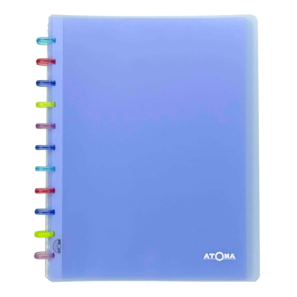 Atoma Tutti Frutti Spiral Notebook - 210 x 295mm (8.3 x 11.6 inches) Refillable & Customizable for School, Office & Creative Journaling