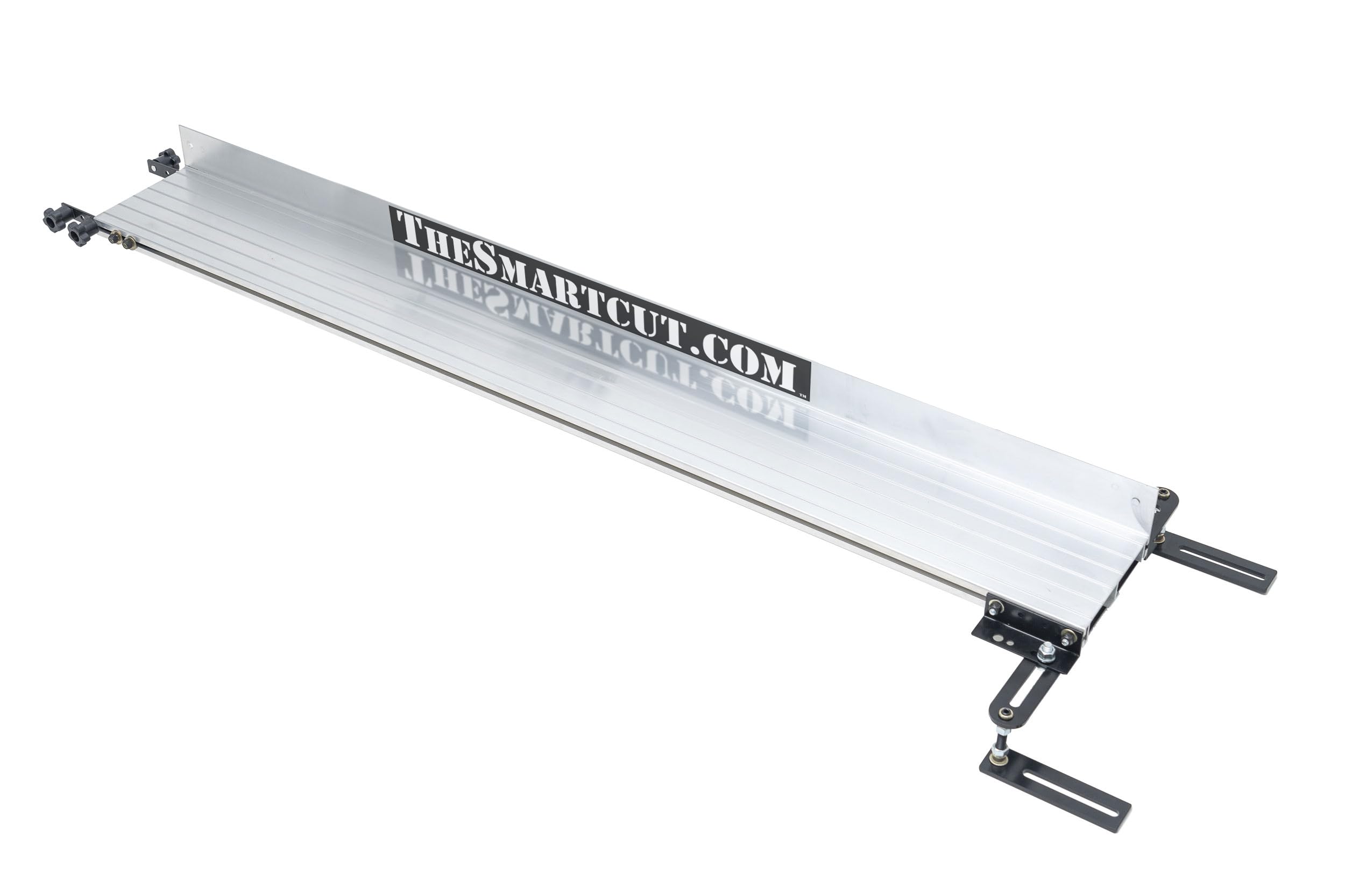 Universal Aluminum Saw Fence 18ft - Lightweight & Portable for Miter/Chop Saw Stands | Jobsite Setup