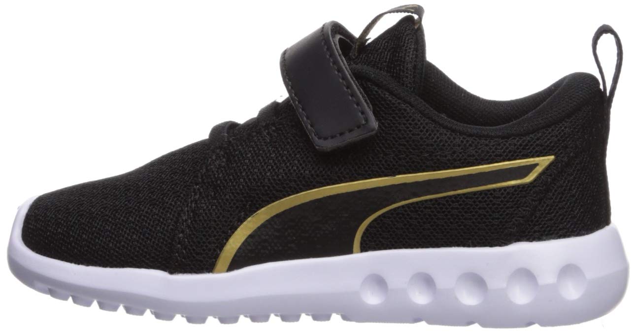 PUMA Unisex-Child Carson 2 Velcro Sneakers - Lightweight Kids' Athletic Shoes for Running, Playground & Everyday Wear