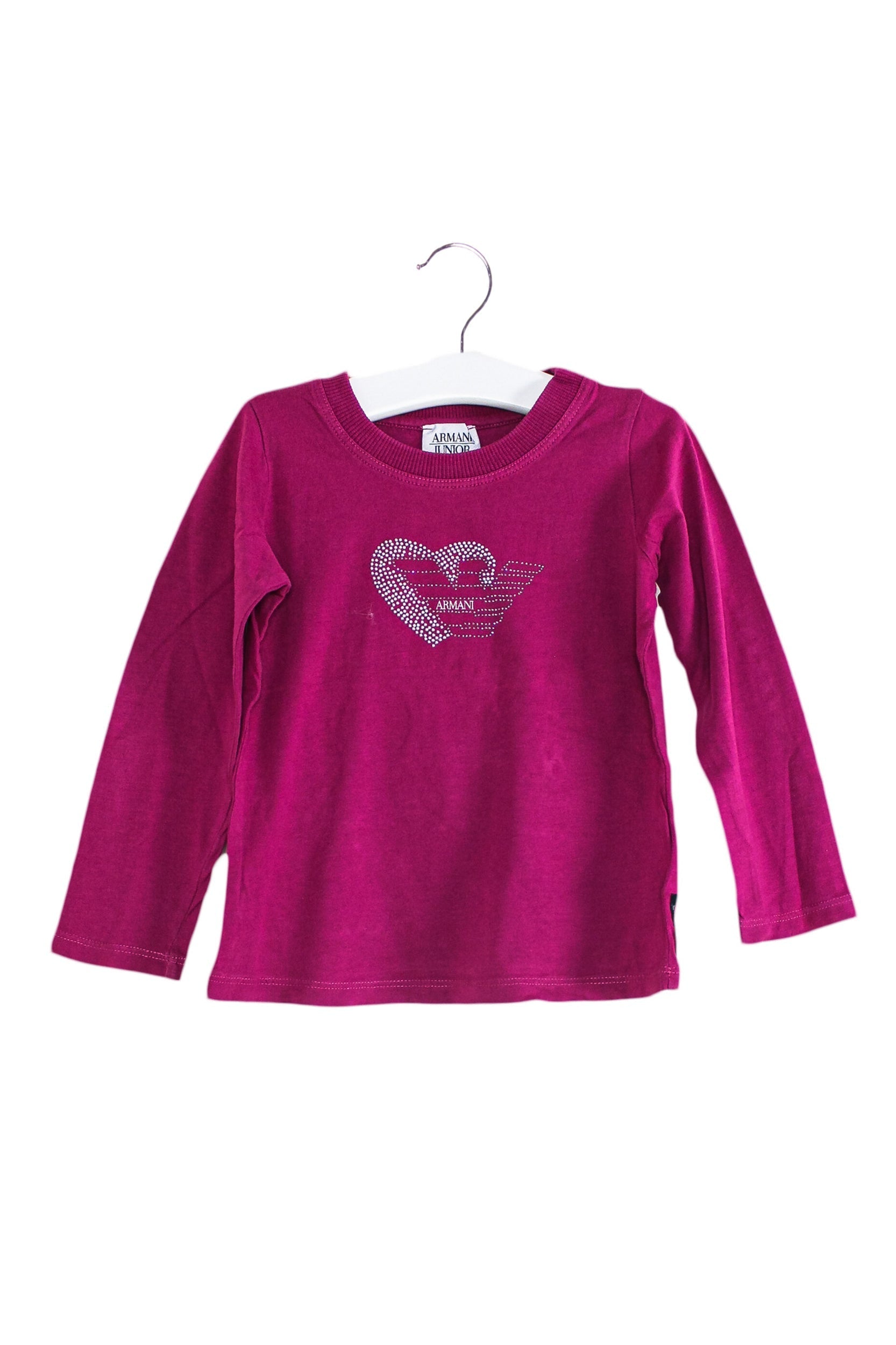 Armani Long Sleeve T-Shirt for Toddlers 2T - Premium Cotton Top for Boys & Girls - Perfect for Casual Wear, School & Family Outings