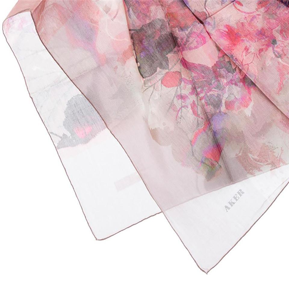 Premium Aker Silk Cotton Square Hijab Scarf 7301-491 - Soft Breathable Muslim Headscarf for Women, Daily Wear & Special Occasions