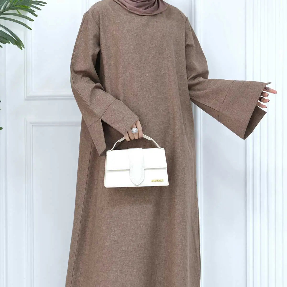 Turkish Loose Abaya Dress for Women - Comfortable Daily Wear Islamic Modest Clothing for Prayer, Mosque & Casual Outfits