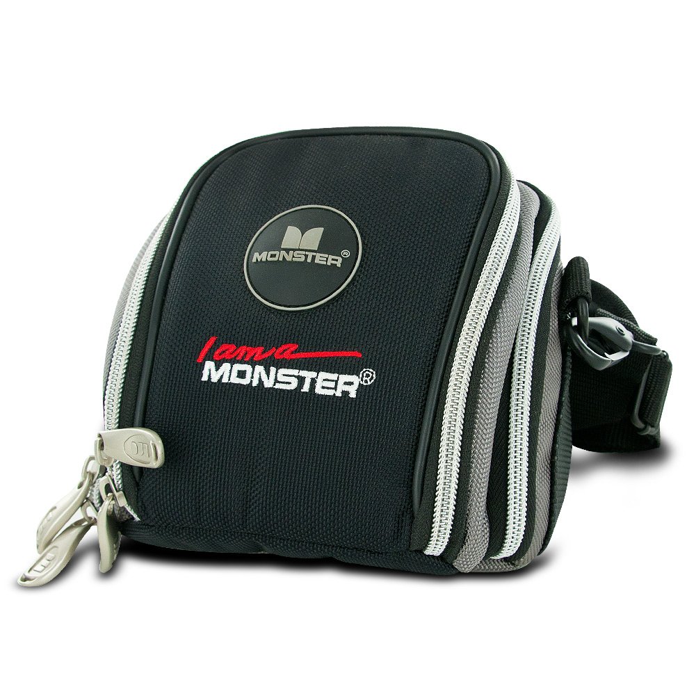 Monster Photo Compact Camera Case - Durable Protective Pouch for DSLR & Mirrorless Cameras - Perfect for Travel, Hiking & Outdoor Photography