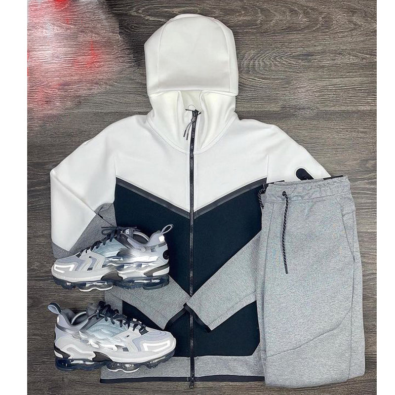 Men's 2-Piece Hoodie Tracksuit Set - Comfortable Pullover Hoodie & Jogger Pants for Casual Wear, Gym, and Lounge