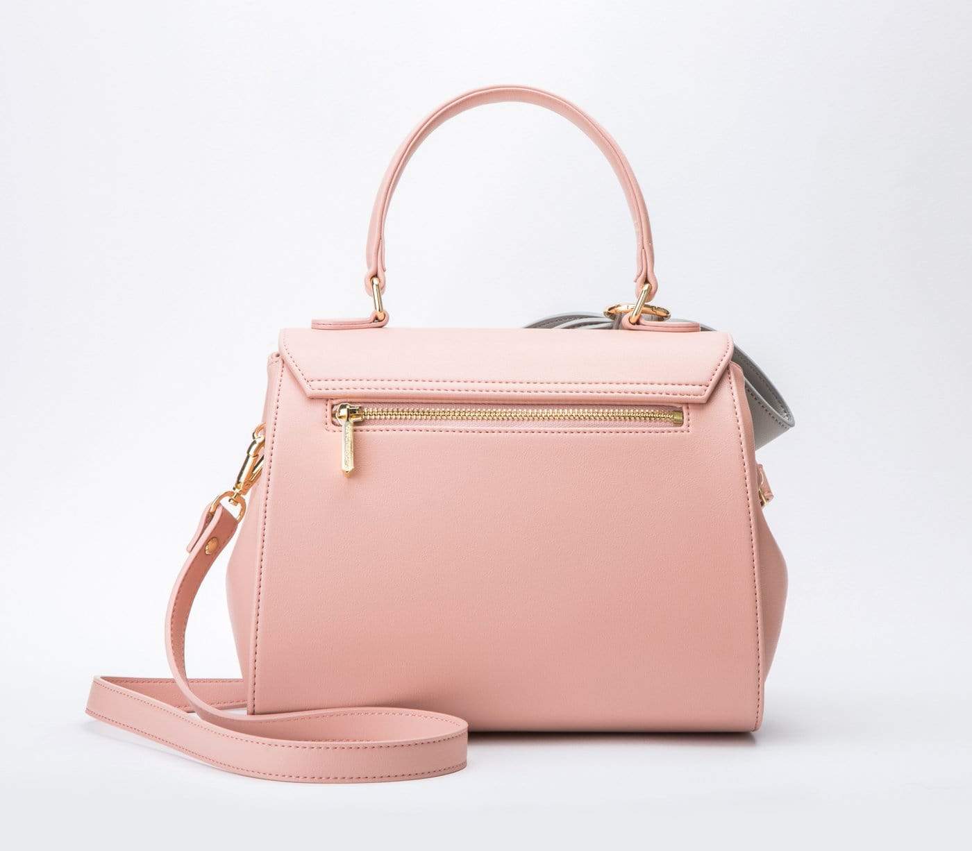 Vegan Leather Crossbody Handbag for Women | Cottontail Light Pink Purse | Perfect for Work, Travel & Everyday Use