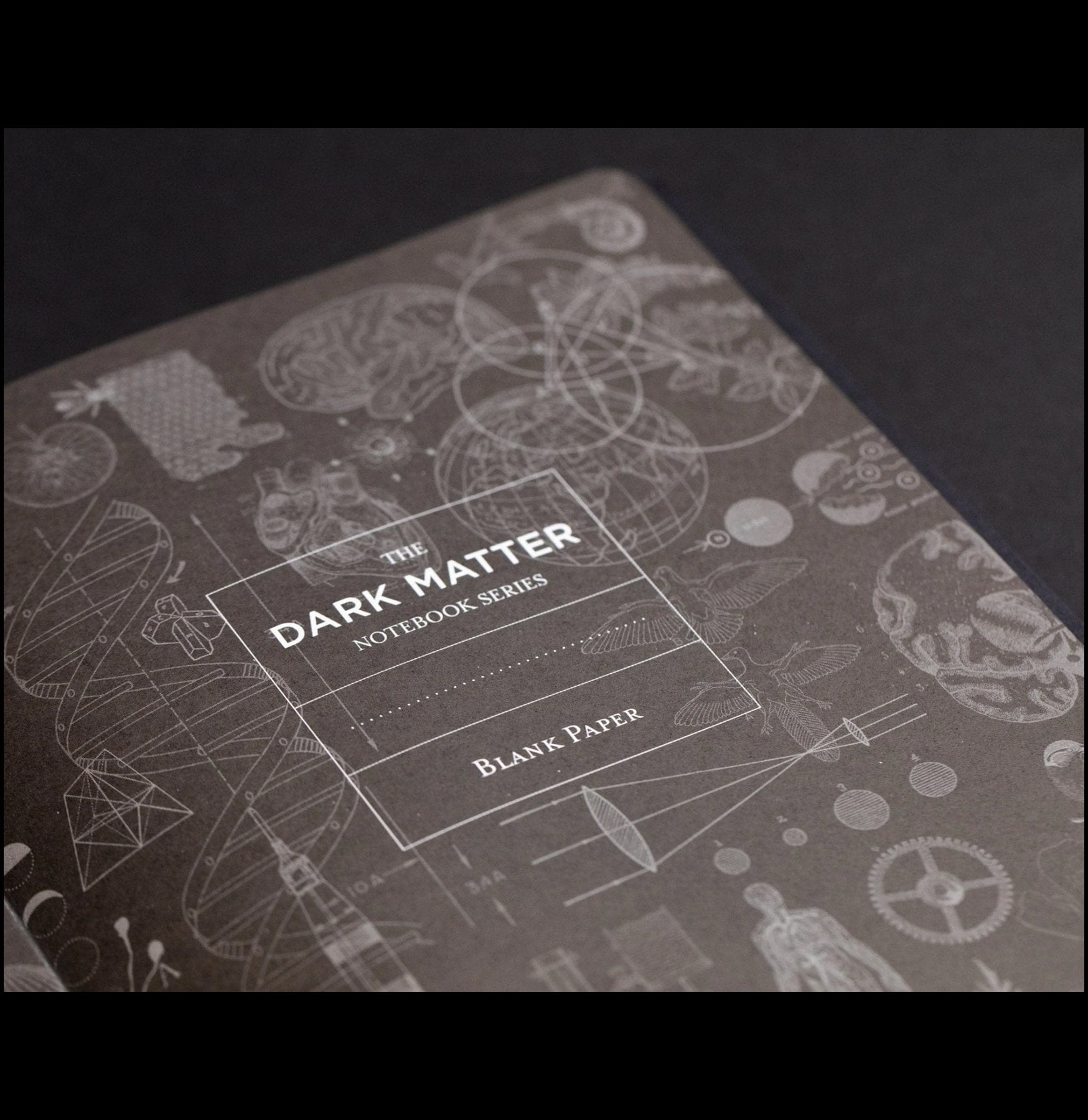 Dark Matter Notebook - Jungle Nightfall Design, Lined Journal for Writing & Sketching - Perfect for Travel, Adventure & Creative Inspiration