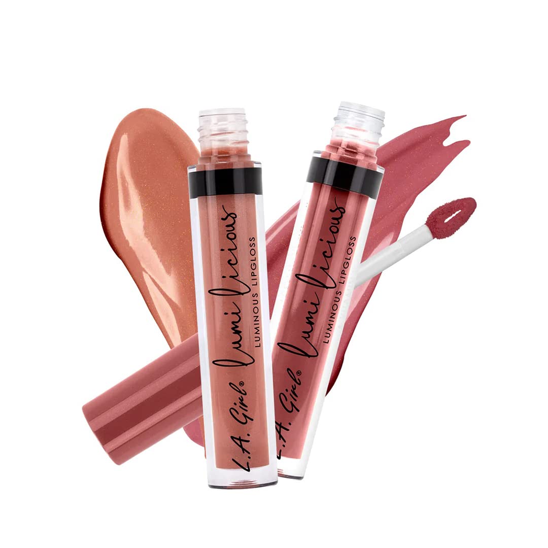 L.A Girl Matte Lip Gloss - Peach Shade | Long-Lasting, Non-Sticky Lip Gloss for Everyday Wear | Perfect for Work, Date Night & Special Occasions