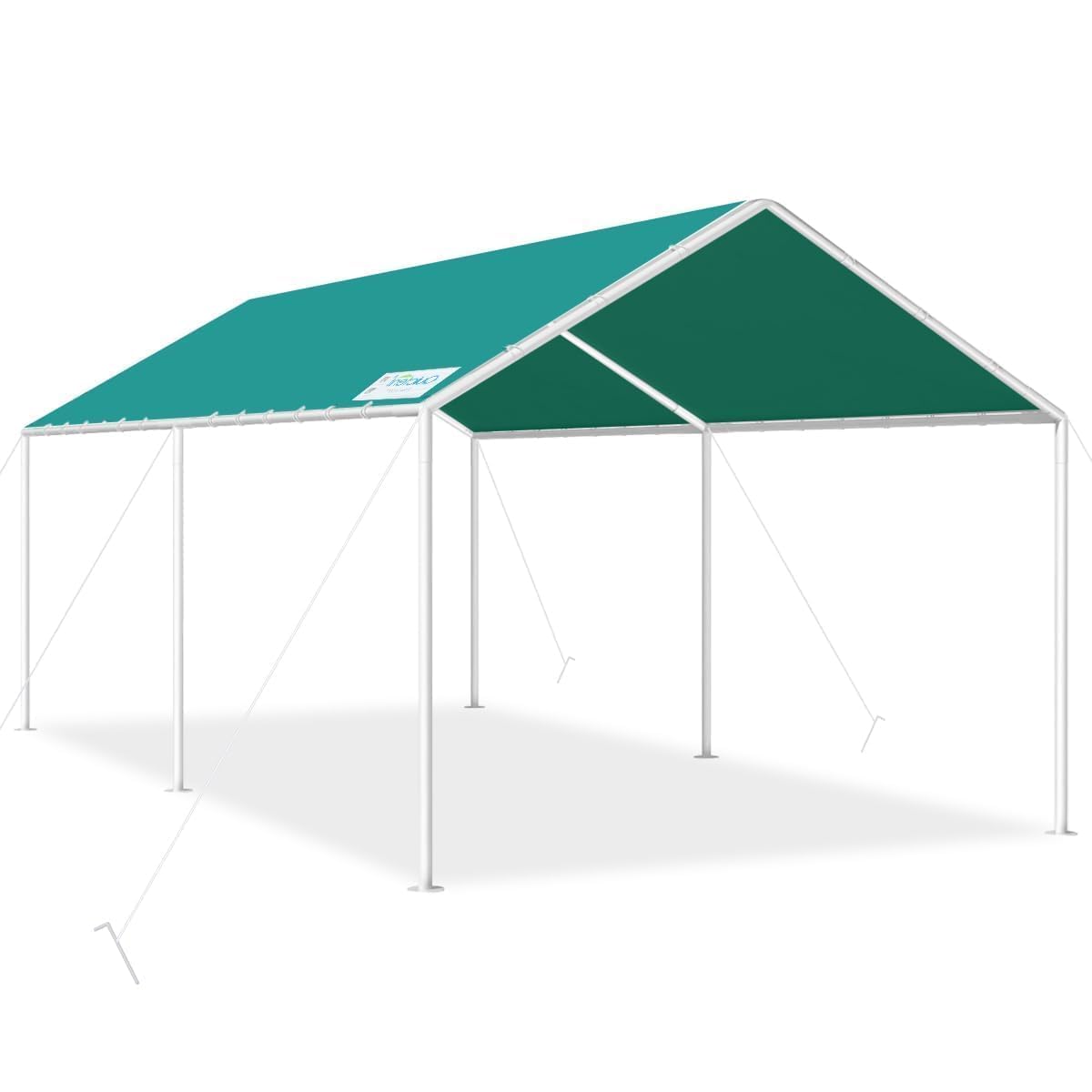 Quictent Heavy Duty 10x20 ft Waterproof Carport Tent - Outdoor Canopy Shelter for Events, Storage, Parking & Wedding - Green - Perfect for Backyard Parties, RV Cover, and Vehicle Protection