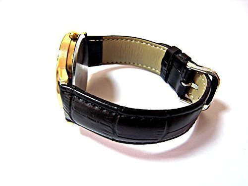Rio Cristo Redentor Leather Watch - Handmade Genuine Leather Bracelet for Travel & Gifts