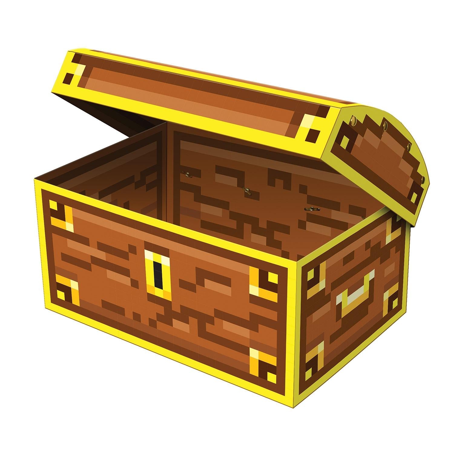 12 Pack Beistle 8 Bit Treasure Chest Party Decorations - Pixel Art Birthday Party Supplies for Gaming Themed Events, Baby Showers & Retro Celebrations