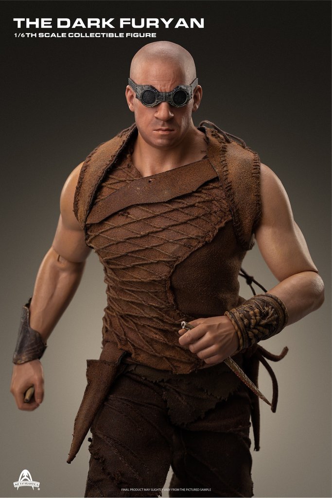 1/6 Scale Art Figures AF025 The Dark Furyan (Riddick) Collectible Action Figure - Perfect for Movie Fans & Sci-Fi Collectors (Display, Photography, Gift for Vin Diesel Fans)