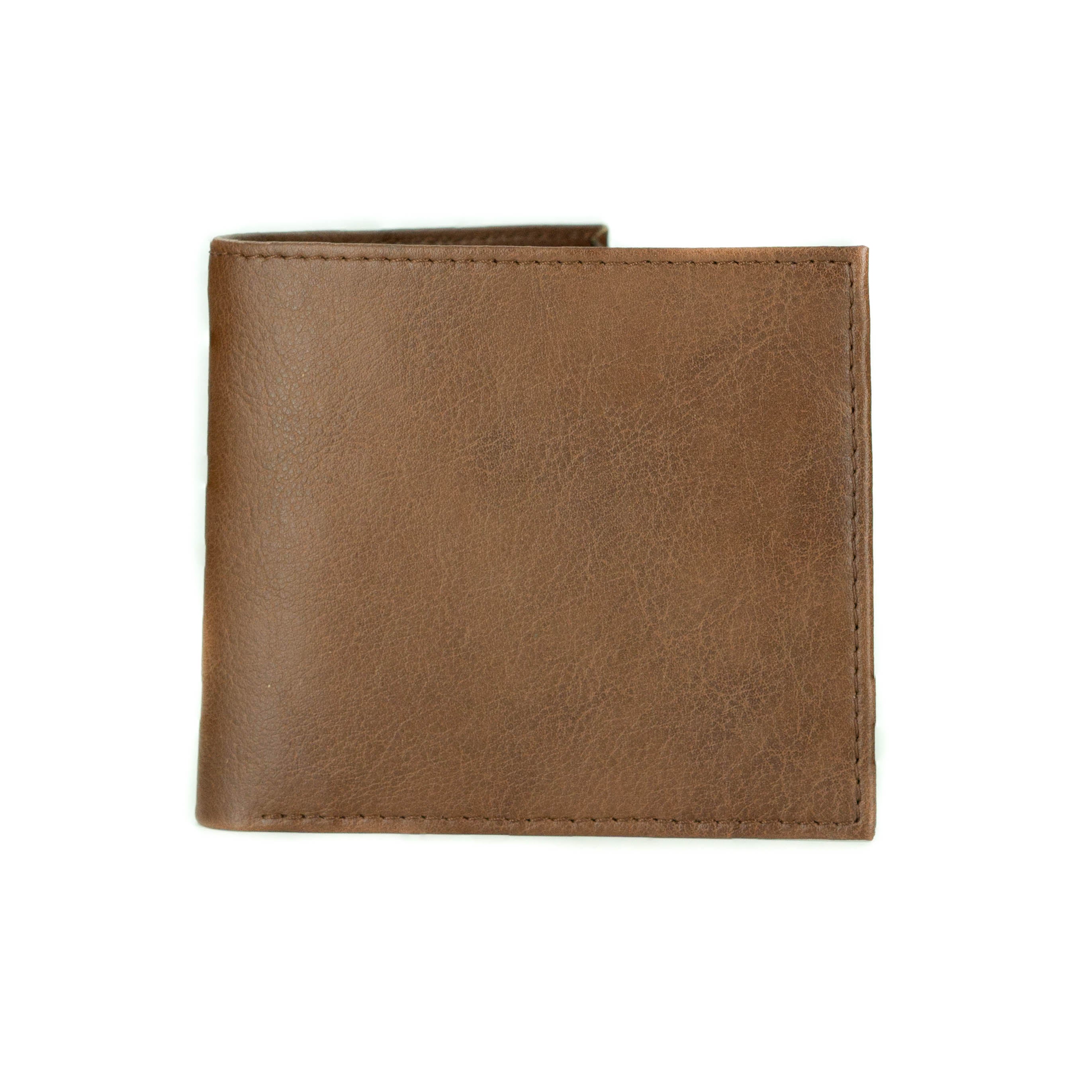 Novacas Decker Tan Genuine Leather Wallet for Men - Slim RFID Blocking Bifold Wallet with Money Clip - Perfect for Everyday Use & Travel