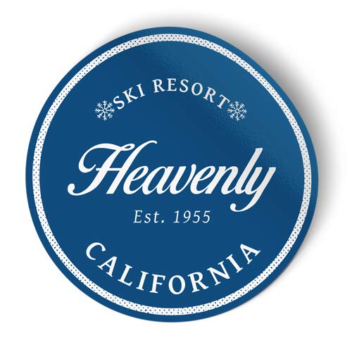 Squiddy Heavenly California Vinyl Sticker Decal - Waterproof & Durable for Phone, Laptop, Water Bottle (2.5