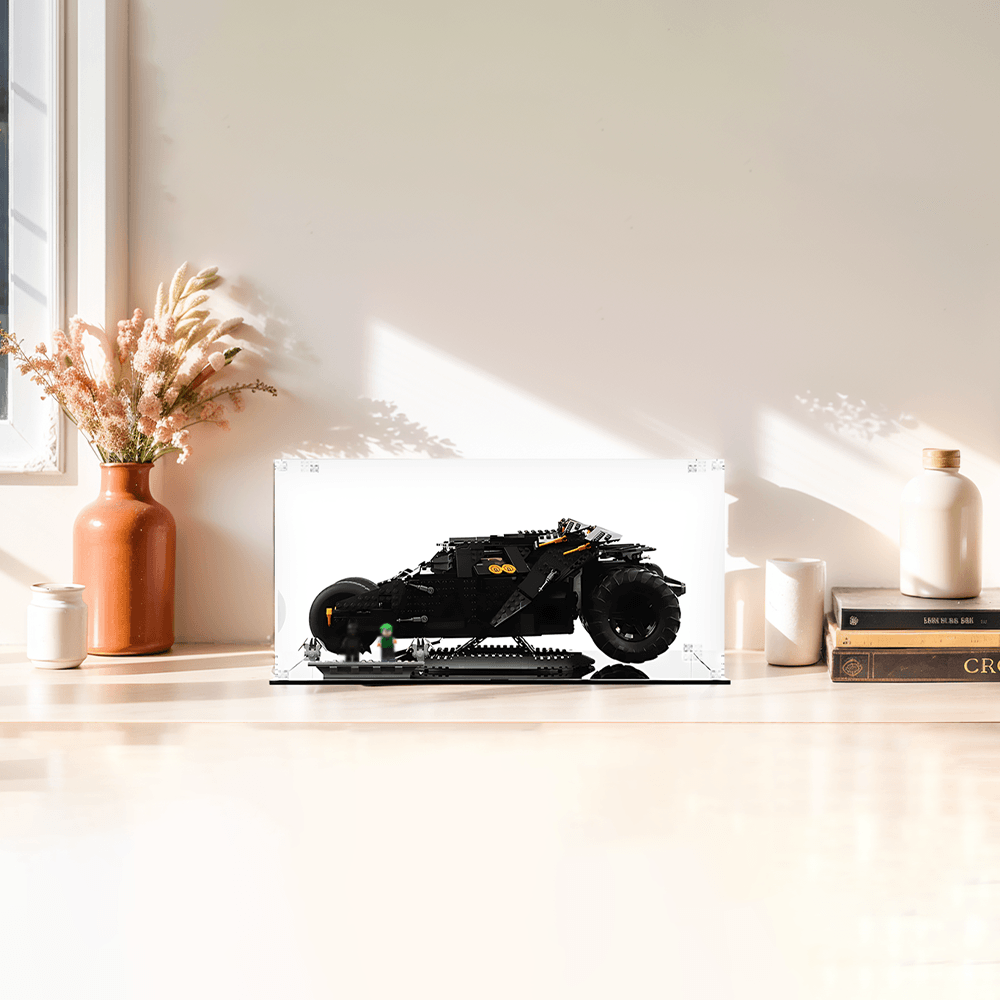 LEGO DC Batman Batmobile Tumbler 76240 Display Case - Protective Showcase for LEGO Sets | Perfect for Home Decoration & Collectible Display