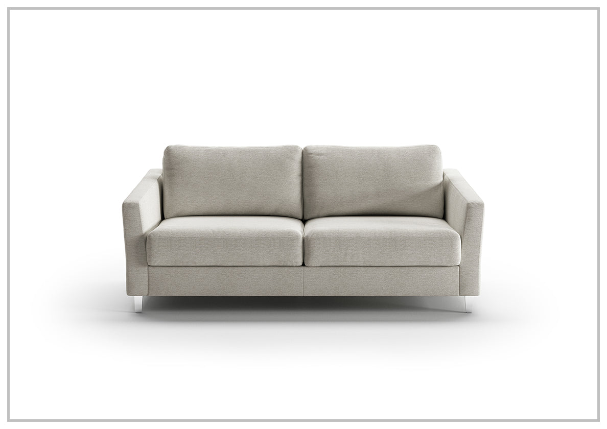 Custom Luonto Monika Fabric Sleeper Sofa - Handmade to Order | Convertible Couch Bed for Small Spaces & Guest Rooms | Perfect for Apartments, Dorms & Home Offices