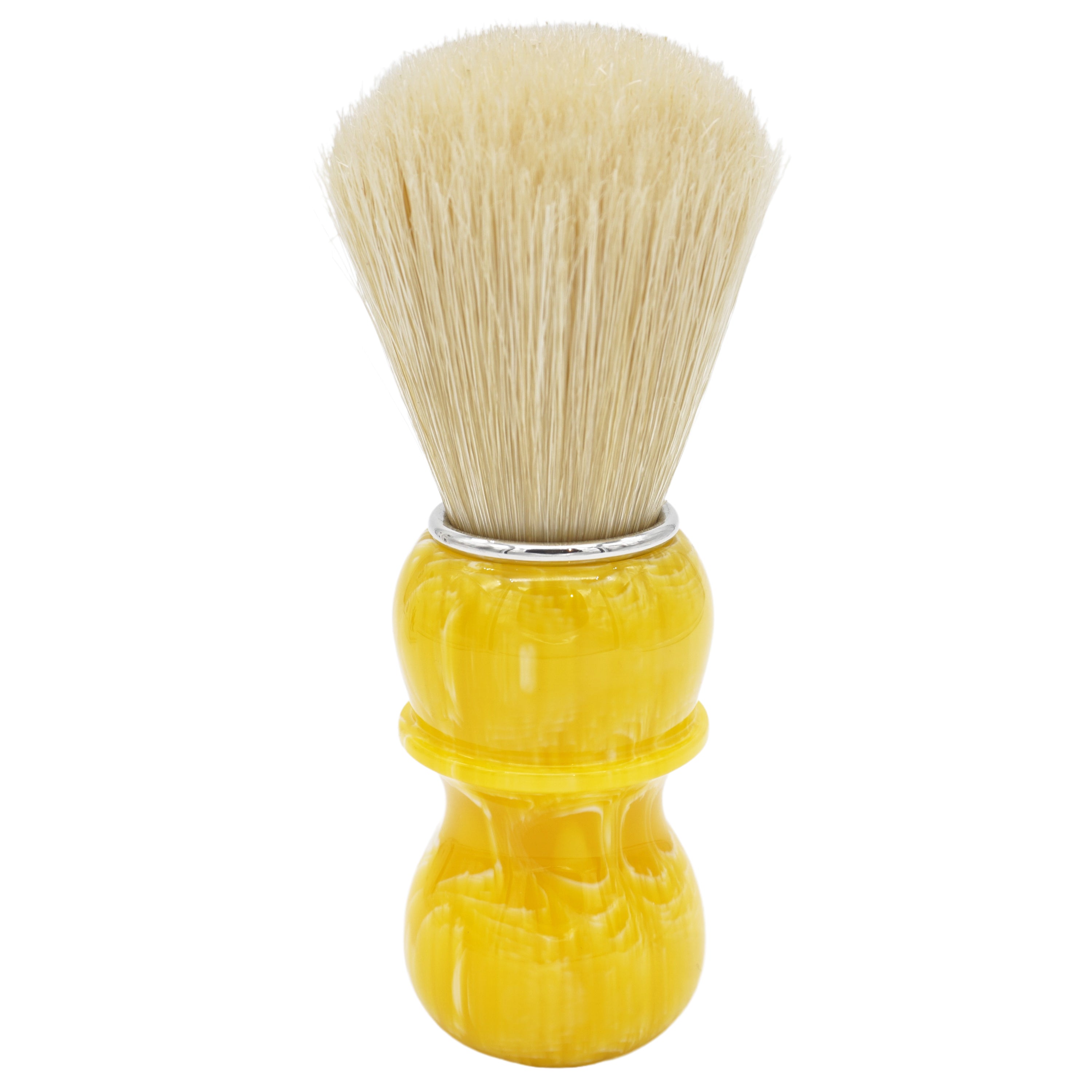 Premium 24mm Semogue SOC Boar Hair Shaving Brush with Handcrafted Lemon Drop Handle by AP Shave Co. - Perfect for Wet Shaving & Grooming Kits