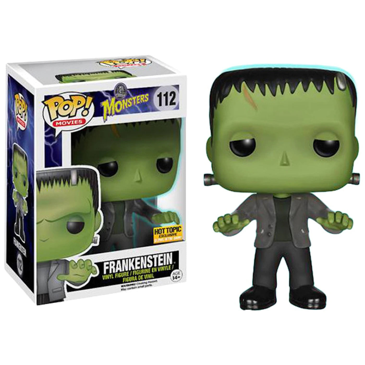 Universal Monsters Frankenstein T-Shirt - Hot Topic Exclusive - Horror Movie Merchandise for Halloween & Cosplay