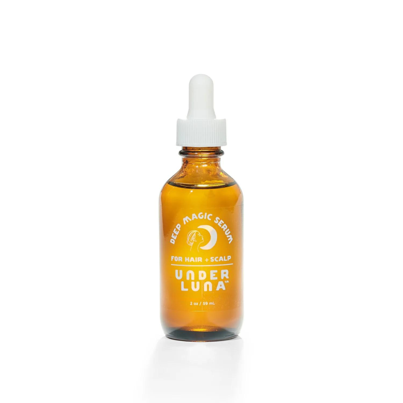 Under Luna Deep Magic Hair & Scalp Serum - 2oz Natural Hair Growth Treatment for Thicker, Healthier Hair | Perfect for Daily Use, Styling & Scalp Care