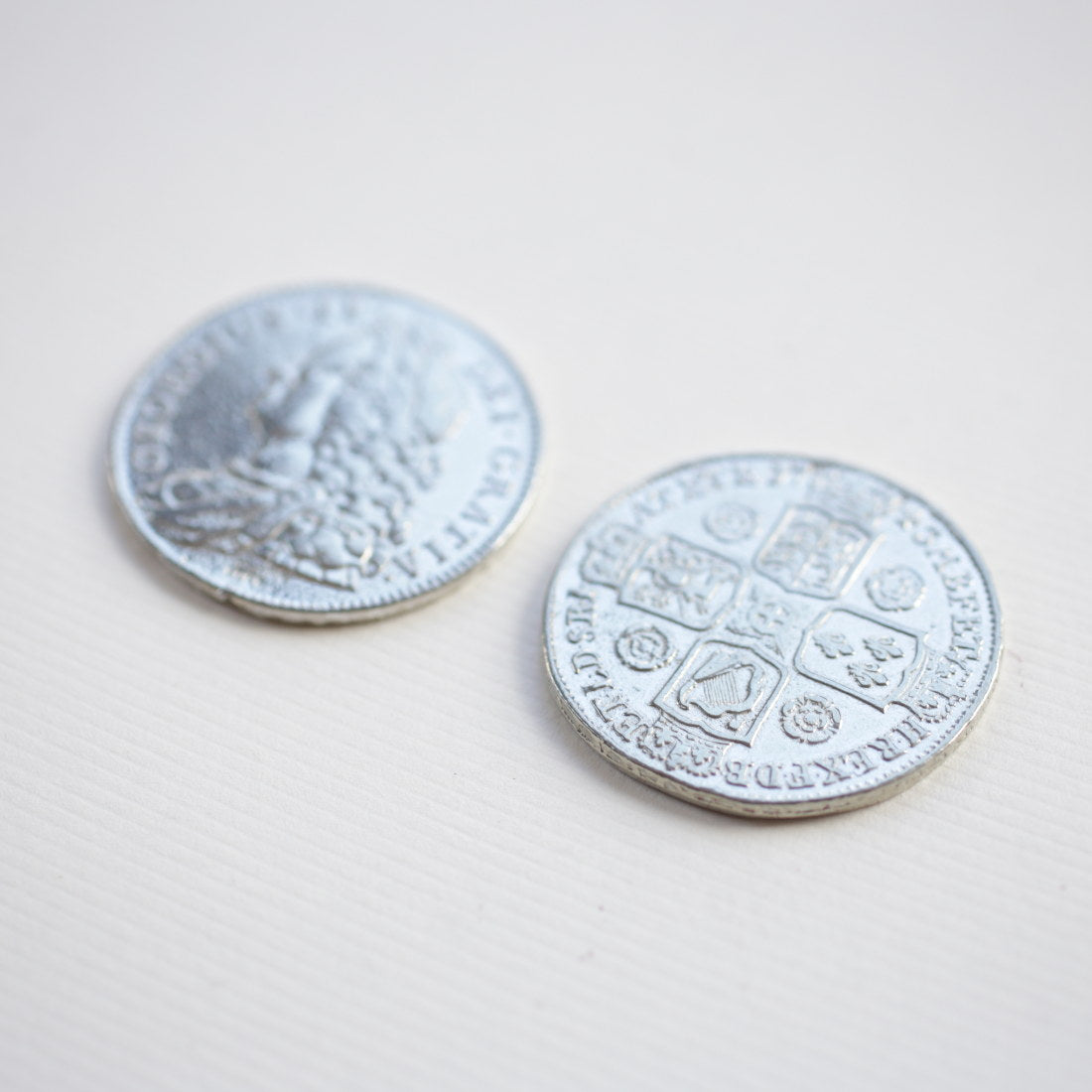 1743 English Crown Coin - Rare British Collectible Coin for Sale | Perfect for Coin Collectors, History Enthusiasts & Gift Ideas