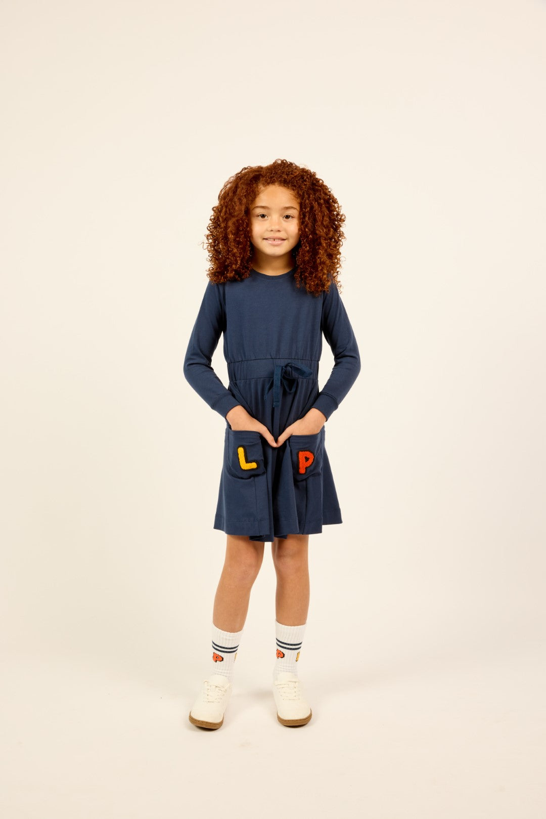 Little Parni Navy Blue Pocket Dress for Women - Casual Summer Mini Dress with Pockets | Perfect for Beach, Vacation, and Everyday Wear