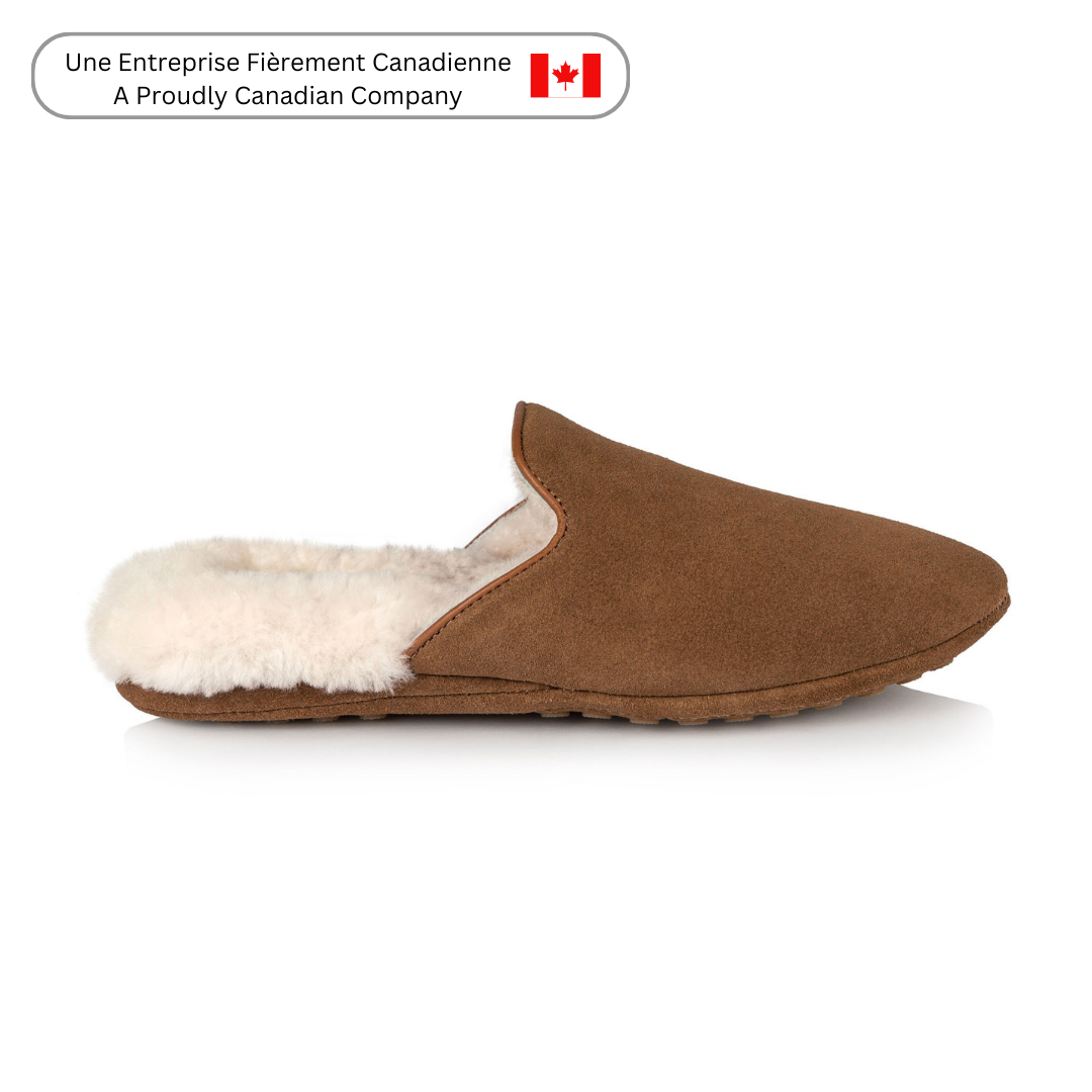 Grace Women's Cozy Memory Foam Slippers - Soft Indoor/Outdoor House Shoes with Non-Slip Sole for Winter Comfort (Harvest Brown) - Perfect for Relaxing at Home, Lounging & Quick Errands