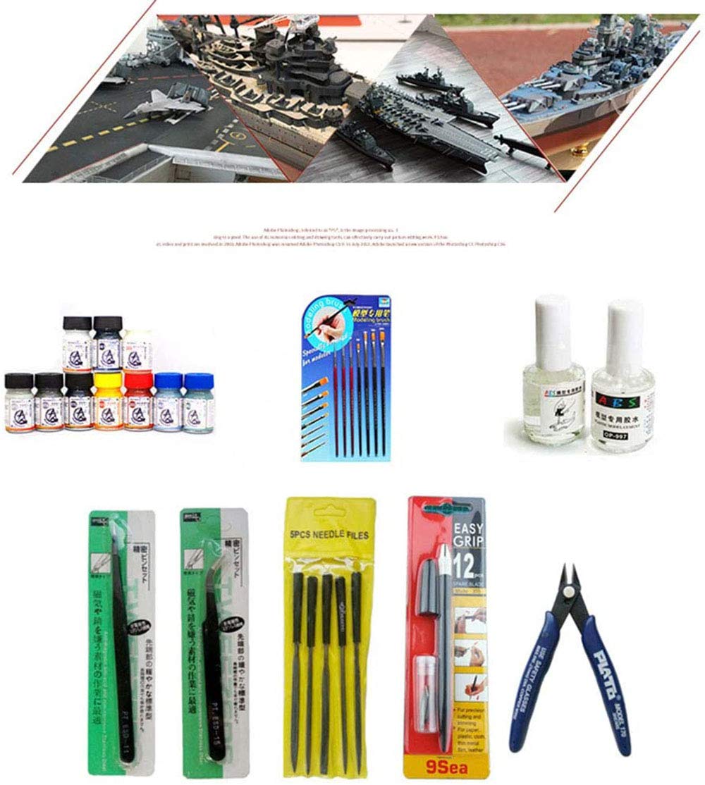 1/350 Italian Navy Battleship RN Littorio Model Kit - DIY Gift for Collectors & History Fans