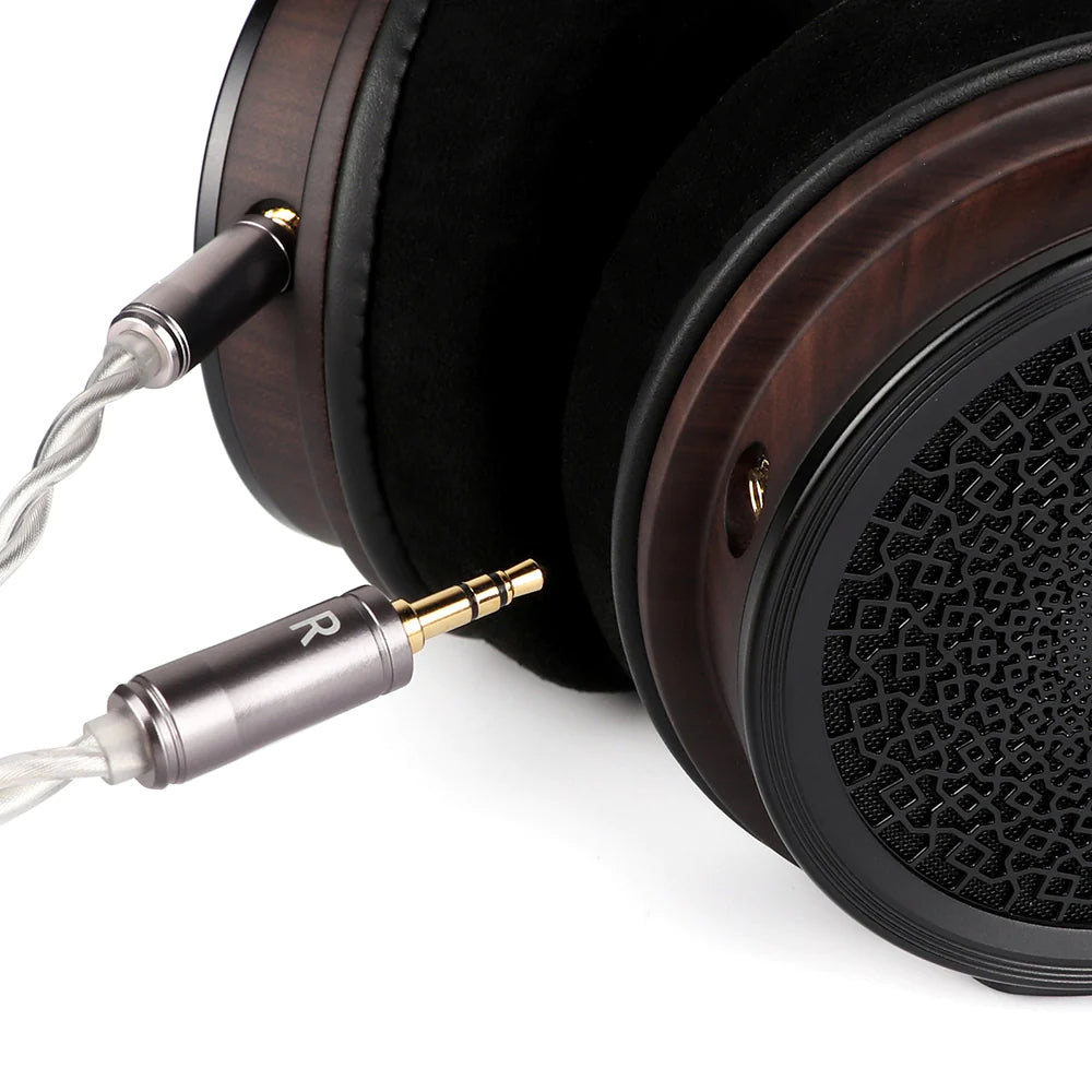 HarmonicDyne Zeus Elite Open Back Over Ear Headphones - Premium Audiophile Headset for Music & Gaming - Perfect for Home Studio, Recording & Professional Use