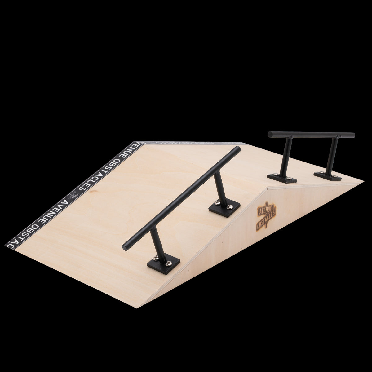 Avenue Fingerboard Ramp - A Frame Skateboard Mini Ramp for Fingerboards - Perfect for Skateboard Tricks, Practice & Indoor Play