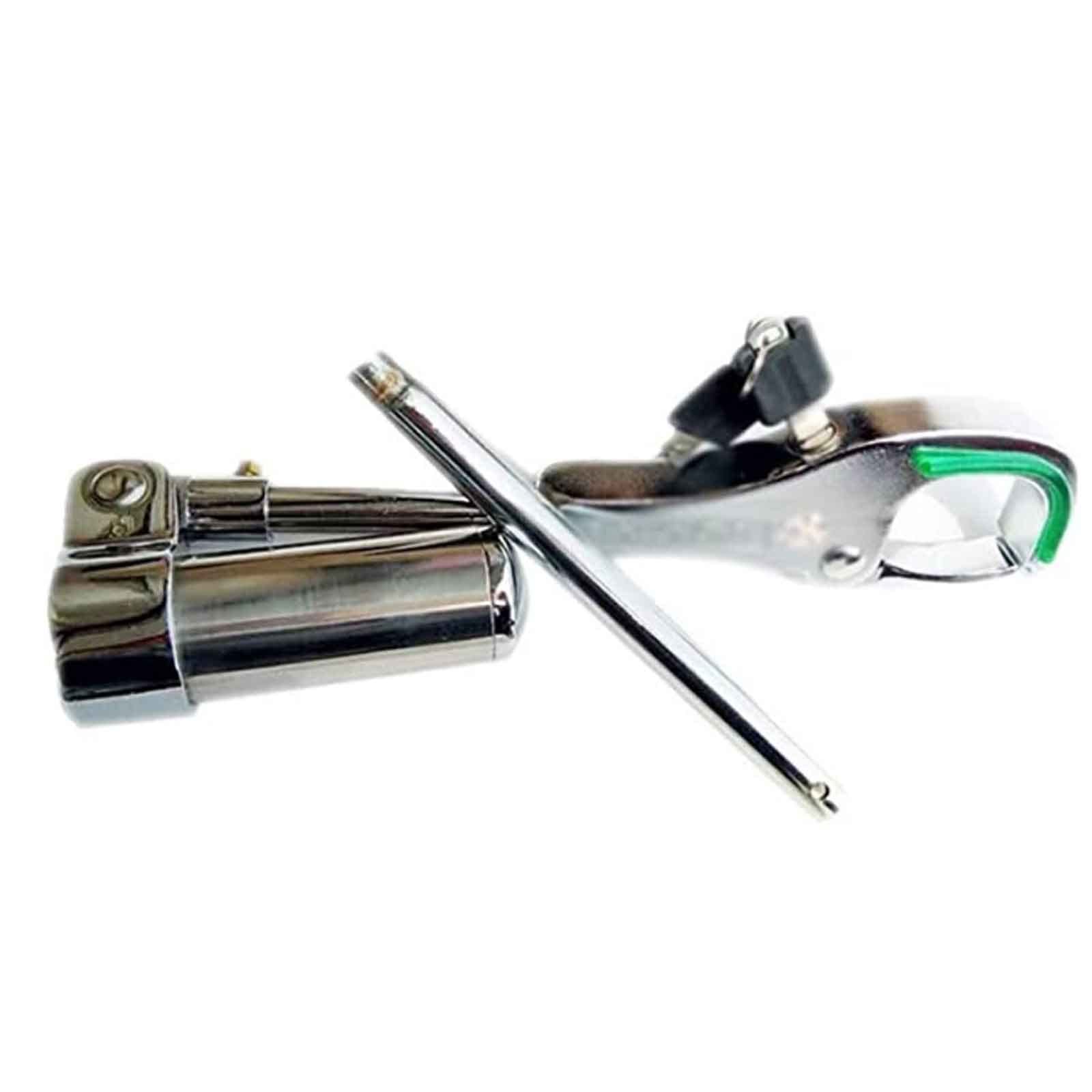 LIYUHOUZUONC The Club Steering Wheel Lock - Heavy Duty Anti-Theft Car Security Device with Brake Lever Protection | Perfect for Parking Security, Vehicle Theft Prevention & Road Trip Safety