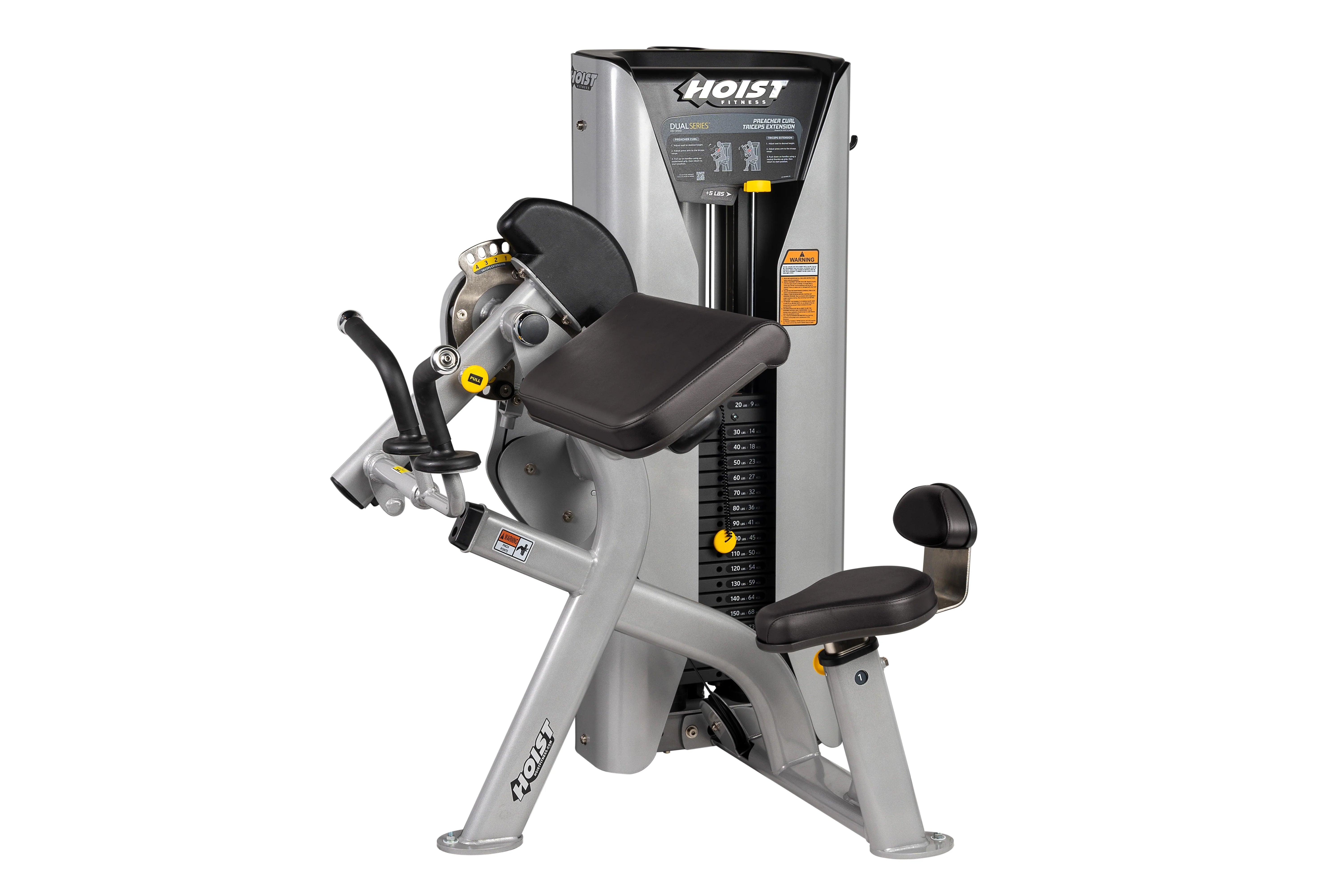 Hoist HD 3100 Preacher Curl & Triceps Extension Bench - Heavy Duty Home Gym Equipment for Arm Workouts & Strength Training - Perfect for Bicep Curls, Triceps Dips & Upper Body Exercises